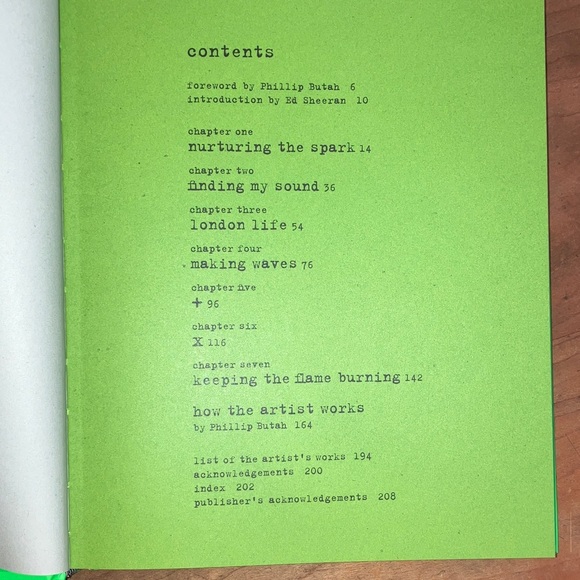 Ed Sheeran: A Visual Journey Coffee Table Book by Phillip Butah & Ed Sheeran - Picture 6 of 16